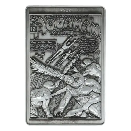 DC Comics Metallbarren Aquaman Limited Edition Produktfoto