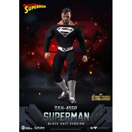 DC Comics Dynamic 8ction Heroes Actionfigur 1/9 Superman Black Suit 20 cm Produktfoto