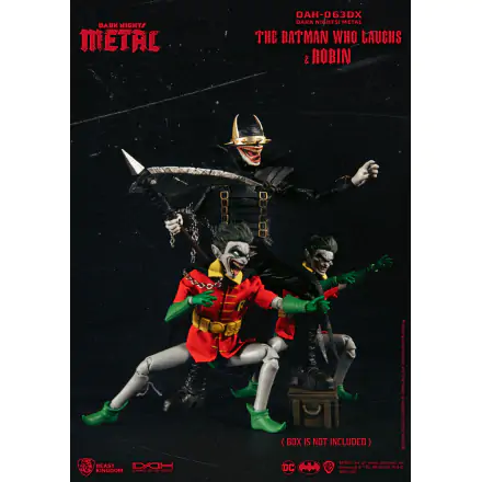 DC Comics Dark Nights Metal Dynamic 8ction Heroes Actionfigur 1/9 The Batman Who Laughs and his Rabid Robins DX 20 cm Produktfoto