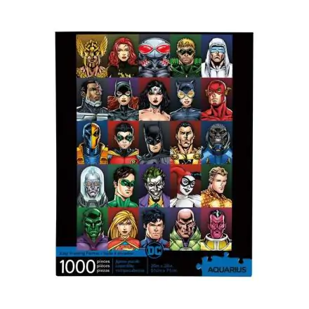 DC Comics Puzzle Faces (1000 Teile) Produktfoto
