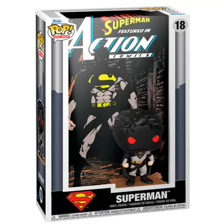 DC Comics Funko POP! Comic Cover Vinylfigur Action Comics Superman Produktfoto