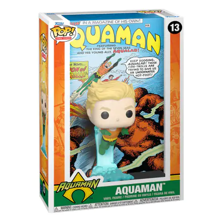 DC Comics POP! Comic Cover Vinyl Figur Aquaman Produktfoto