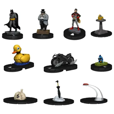 DC Comics HeroClix: Kampf um Gotham City Tresor Booster Produktfoto