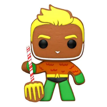 DC Comics Holiday 2022 POP! Heroes Vinyl Figur Aquaman 9 cm Produktfoto
