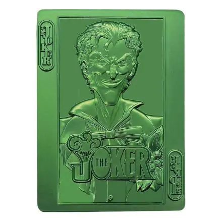 DC Comics Metallbarren The Joker Playing Card Limited Edition Produktfoto