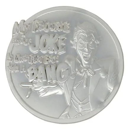 DC Comics Medaille The Joker Limited Edition (versilbert) Produktfoto