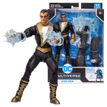 DC Multiverse Build A Actionfigur Black Adam Endless Winter 18 cm Produktfoto