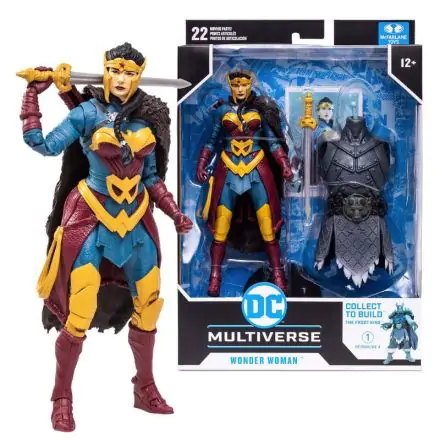DC Multiverse Build A Actionfigur Wonder Woman Endless Winter 18 cm termékfotója