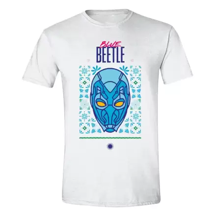 DC Comics T-Shirt Blue Beetle Helmet Produktfoto