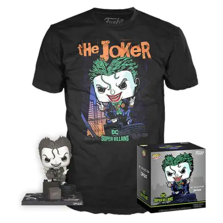 DC Comics Figur & T-Shirt Set Jim Lee Joker termékfotója