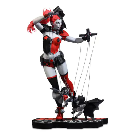 DC Comics Red, White & Black Statue 1/10 Harley Quinn by Emanuela Lupacchino 18 cm Produktfoto