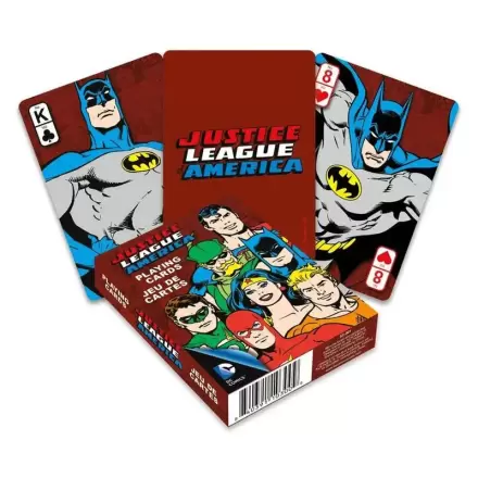 DC Comics Spielkarten Retro Justice League Produktfoto