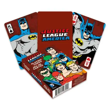 DC Comics Kartenspielen Retro Justice League termékfotója