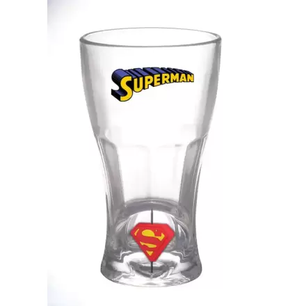 DC Comics Glas Superman Rotating 3D Logo termékfotója