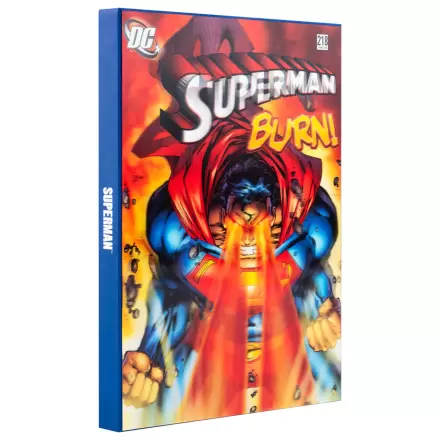 DC Comics Superman A5 Linsenförmiges Notizbuch Produktfoto