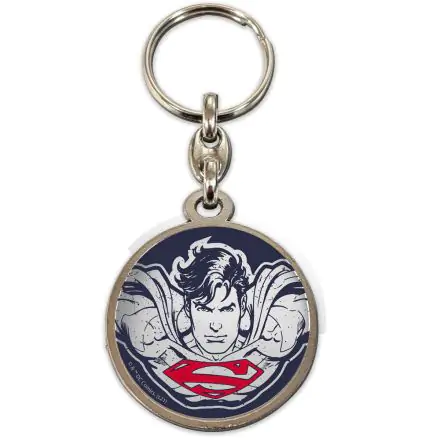 DC Comics Metall-Schlüsselanhänger Superman Face 7 cm Produktfoto