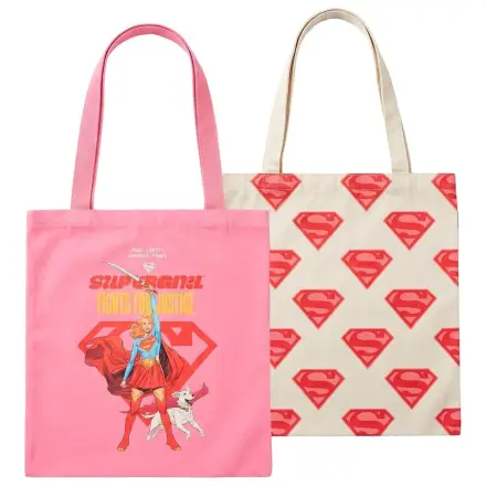 DC Comics Tragetaschen 2er-Pack Superman Supergirl Produktfoto