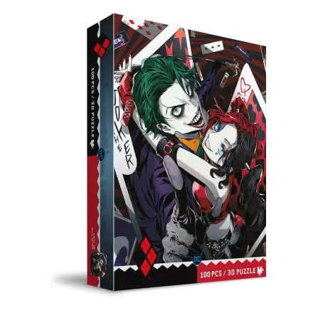 DC Comics Puzzle mit 3D-Effekt The Joker & Harley Quinn Manga (100 Teile) Produktfoto