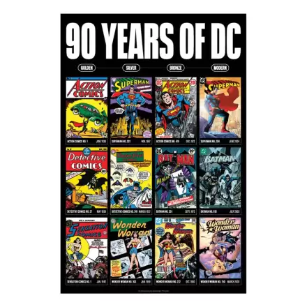 DC Comics Kunstdruck 90 Jahre Limitierte Edition 42 x 30 cm Produktfoto