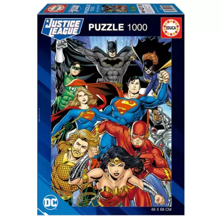 DC Comis Justice League Puzzle 1000St Produktfoto