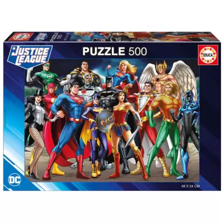 DC Comis Justice League Puzzle 500St Produktfoto