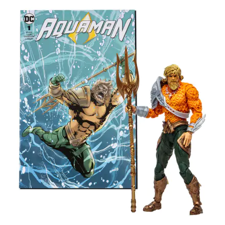 DC Direct Page Punchers Actionfigur & Comic Aquaman (Aquaman) 18 cm termékfotója