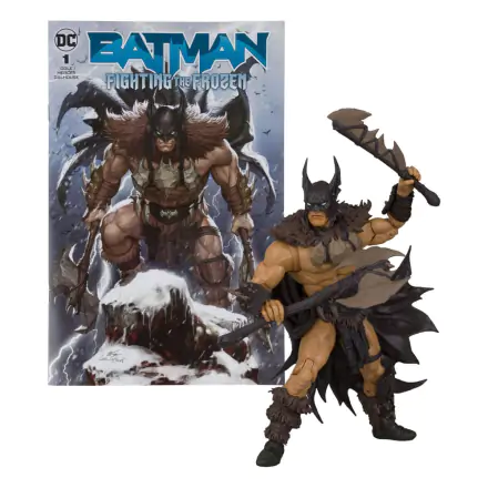 DC Direct Page Punchers Actionfigur & Comic Batman (Batman: Fighting The Frozen Comic) 18 cm Produktfoto
