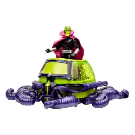 DC Direct Super Powers Actionfigur und Fahrzeug Brainiac with Skull Ship (Gold Label) 12 cm Produktfoto