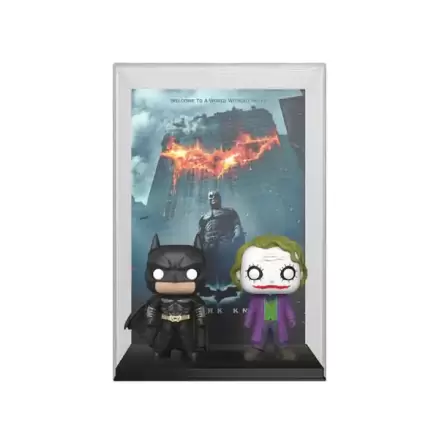 DC POP! Movie Poster & Figur The Dark Knight 9 cm termékfotója