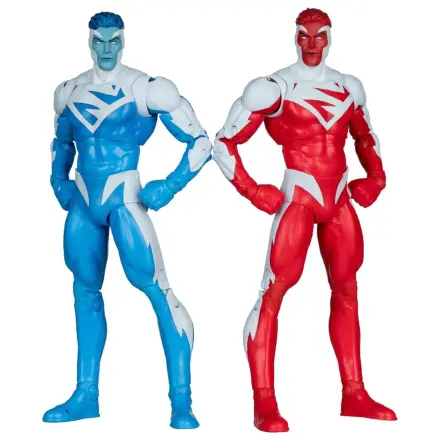 DC Multiverse Actionfiguren 2er-Pack Superman Blue vs. Superman Red (Gold Label) 18 cm Produktfoto