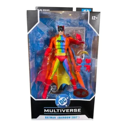 DC Multiverse Action-Figur Rainbow Batman (CHASE) 18 cm Produktfoto