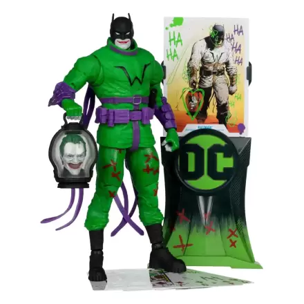 DC Multiverse Actionfigur Batman (Batman: Last Knight on Earth) Jokerized (Gold Label) 18 cm termékfotója