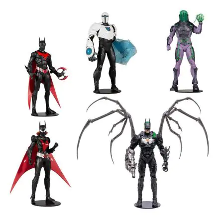DC Multiverse Build-A Actionfiguren 5er-Pack Batman Beyond 15 cm Produktfoto