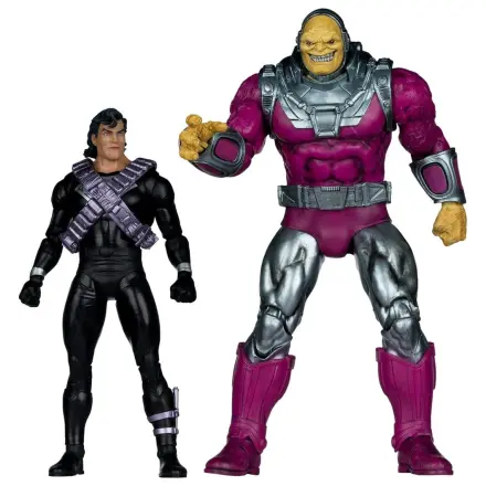 DC Multiverse Megafig Actionfigur 2er-Pack Mongul vs Superman (Return of Superman) Produktfoto