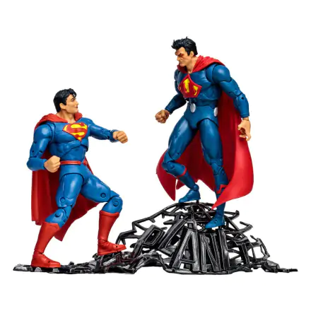DC Multiverse Multipack Actionfigur Superman vs Superman of Earth-3 (Gold Label) 18 cm termékfotója