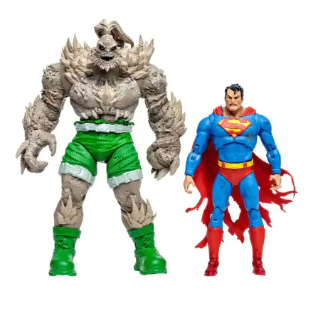 DC Multiverse Actionfiguren Superman vs Doomsday (Gold Label) 18 cm Produktfoto
