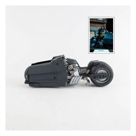 DC Multiverse Fahrzeug White Knight Batcycle Produktfoto