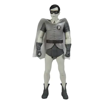 DC Retro Actionfigur Batman 66 Robin (Black & White TV Variant) 15 cm Produktfoto