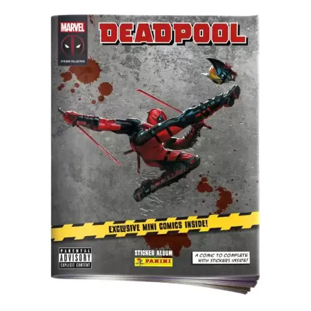 Deadpool Sticker & Trading Card Collection Album *Deutsche Version* termékfotója