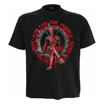 Deadpool T-Shirt Aim for the Middle termékfotója