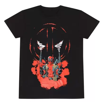 Deadpool T-Shirt Smoking Produktfoto