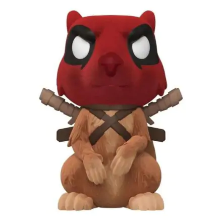 Deadpool Super Größed Jumbo POP! Vinyl Figur Squirrelpool (Flocked) 25 cm Produktfoto