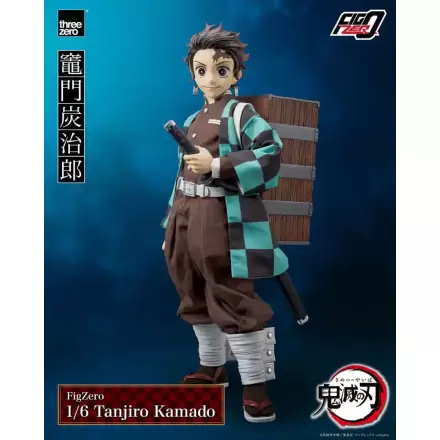 Demon Slayer Kimetsu no Yaiba FigZero Actionfigur 1/6 Tanjiro Kamado 27 cm termékfotója