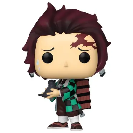 Demon Slayer: Kimetsu no Yaiba Funko POP! Animation Vinyl Figur Tanjiro w/Crow 9 cm Produktfoto