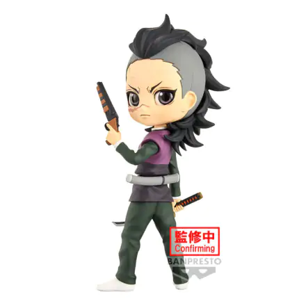 Demon Slayer Kimetsu no Yaiba Genya Shinazugawa Q posket Figur 14cm termékfotója