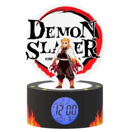 Demon Slayer Kimetsu no Yaiba Kyojuro Rengoku Weckerfigur 22cm Produktfoto