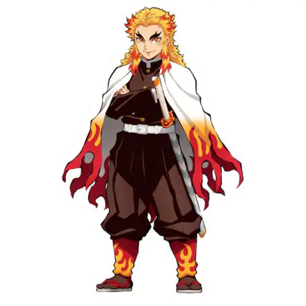 Demon Slayer Kimetsu no Yaiba Kyojuro Rengoku Neonlampe 40cm Produktfoto
