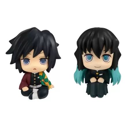 Demon Slayer: Kimetsu no Yaiba Look Up PVC Statuen Giyu Tomioka Stupefied face Ver. & Muichiro Tokito Smile face Ver. 11 cm (with gift) Produktfoto
