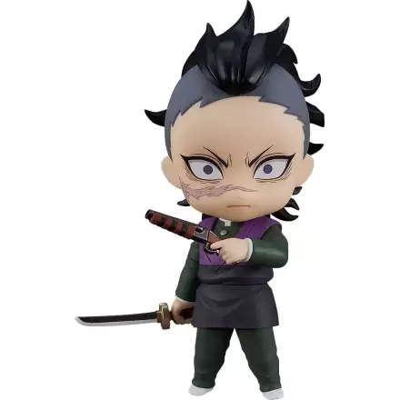 Demon Slayer: Kimetsu no Yaiba Nendoroid Actionfigur Genya Shinazugawa 10 cm termékfotója