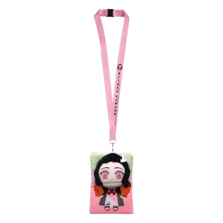 Demon Slayer: Kimetsu no Yaiba Lanyard Nezuko Deluxe mit Beutel Kartenhalter termékfotója